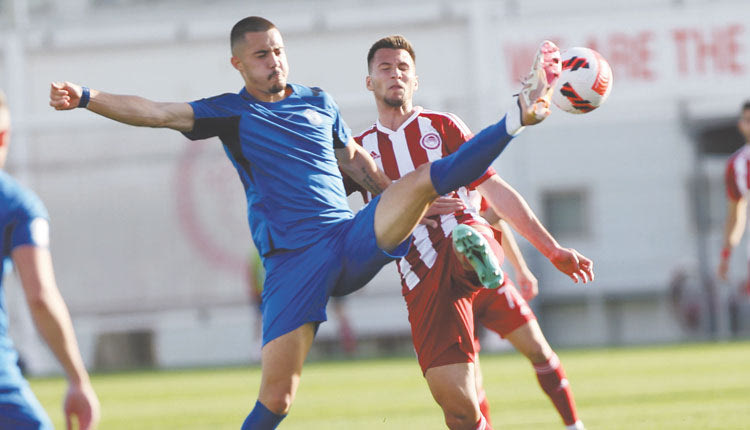 Φάση από το χθεσινό παιχνίδι του Ηρο- δότου