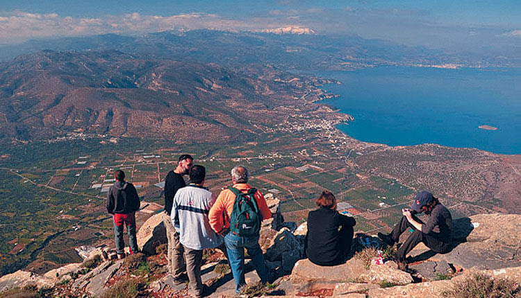 Ορειβατικός Σύλλογος Αγίου Νικολάου πεζοπορία στην Θρυπτή