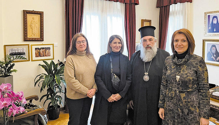 στήριξη του Αρχιεπισκόπου Κρήτης στους εργαζομένους στα μουσεία