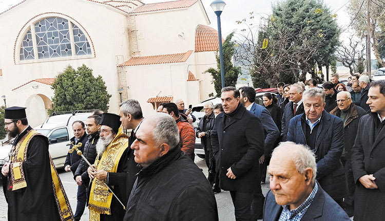 Γιόρτασε στα λευκά τον πολιούχο του ο Κρουσώνας