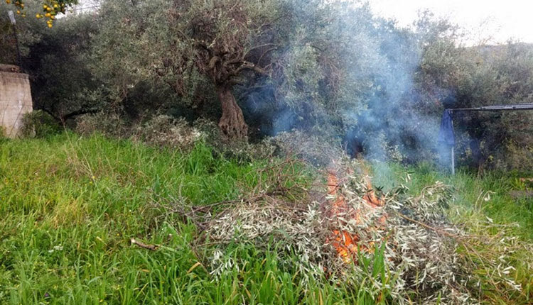 καύσεις των υπολειμμάτων από αγροτικές εργασίες