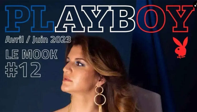 Γεύση από το τεύχος του Playboy που θα κυκλοφορήσει  μέσα στην εβδομάδα στη Γαλλία, με την υφυπουργό Κοινωνικών Υποθέσεων Μαρλέν Σιαπά να ποζάρει στο εξώφυλλο