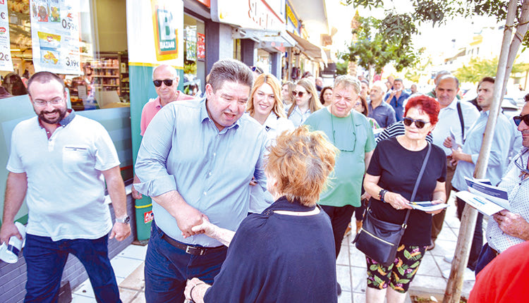 Σε Αλικαρνασσό, Πατέλες και Χρυσοπηγή ο Μ. Καραμαλάκης