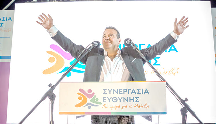 ΣΤΟ ΜΑΛΕΒΙΖΙ Εντυπωσιακή συγκέντρωση για τον Δ. Πιτσικάκη