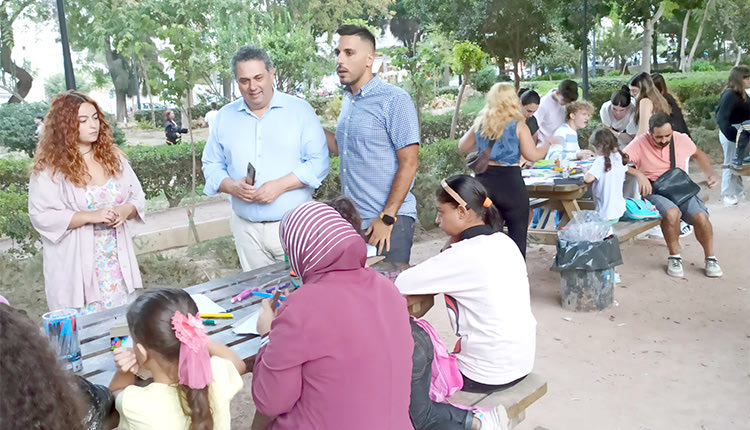 Η δημιουργική υποδοχή της νέας σχολικής χρονιάς στο πάρκο «Γεωργιάδη»