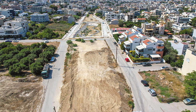 Οι αρρυθμίες του Ταμείου Ανάκαμψης επηρεάζουν το πάρκο Ερυθραίας