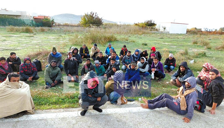 Πάνω από 100 μετανάστες βγήκαν το Σαββατοκύριακο στη νότια Κρήτη