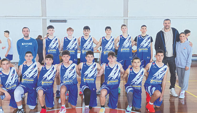 `Η μικτή ομάδα U15 της ΕΚΑΣΚ που βρίσκεται στην Αθήνα