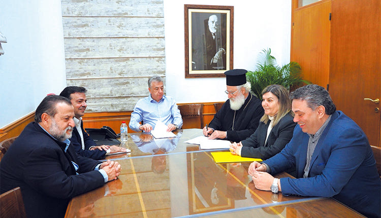 Ένα χρόνο μετά συμβασιοποιήθηκαν οι μελέτες για την αποκατάσταση και ανέγερση ναών