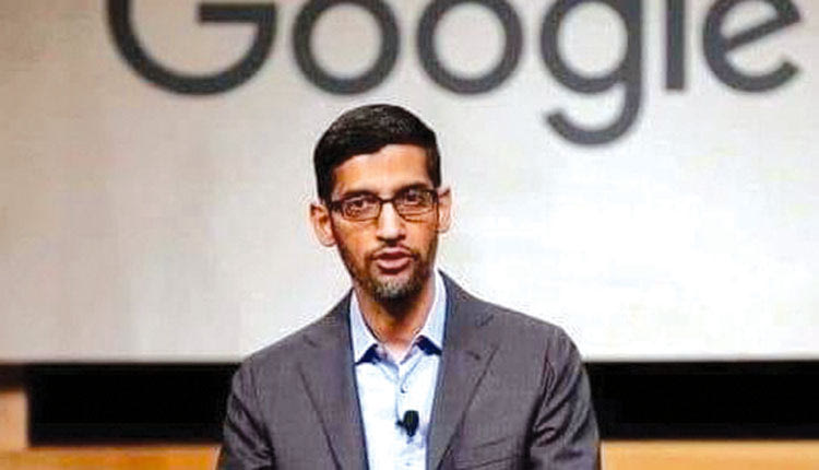 Το είπε ο διευθύνων σύμβουλος της Google, ο Sundar Pichai