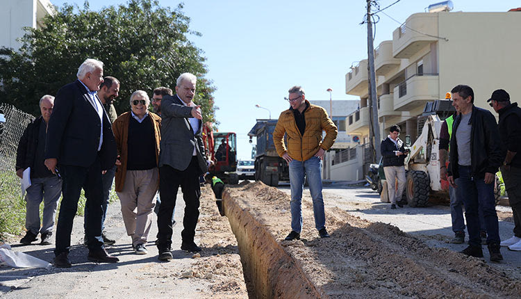 Αυτοψία Καλοκαιρινού στα έργα της ΔΕΥΑΗ