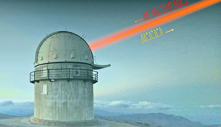 Το όλο εγχείρημα όμως του να «σημαδέψουν» τα τηλεσκόπια του Σκίνακα έναν δορυφόρο που διασχίζει όλον τον ουρανό από την ανατολή μέχρι στη δύση μέσα σε μόλις 4 λεπτά αποτελεί μια μεγάλη τεχνική πρόκληση