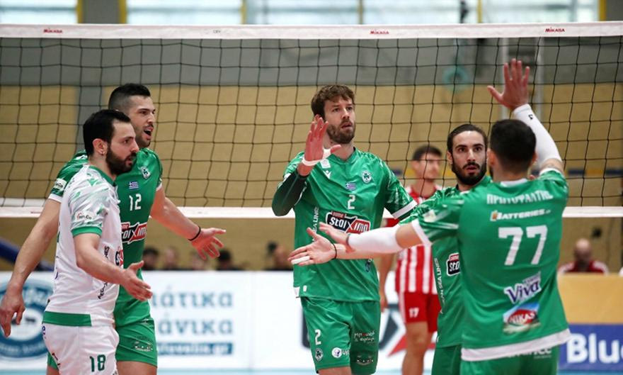 Ζωντανός στο κυνήγι του τίτλου στη Volley League ο Παναθηναϊκός