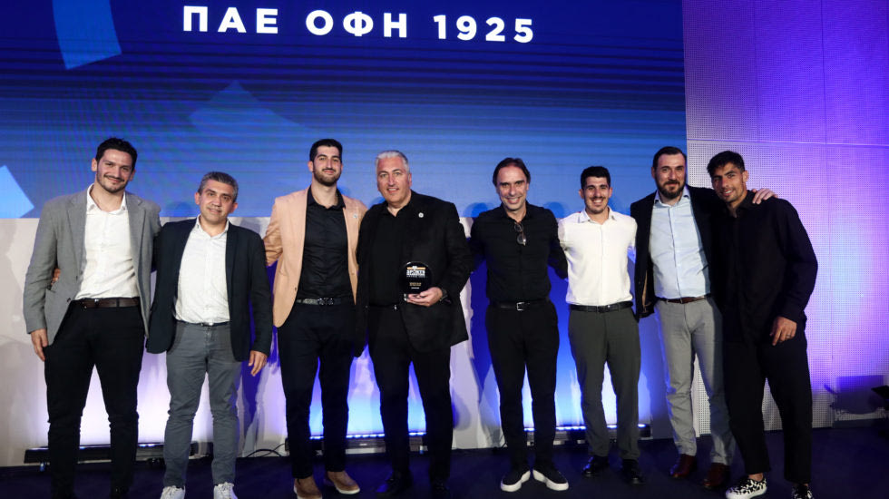 Sports club of the year για 3η χρονιά η ΠΑΕ ΟΦΗ