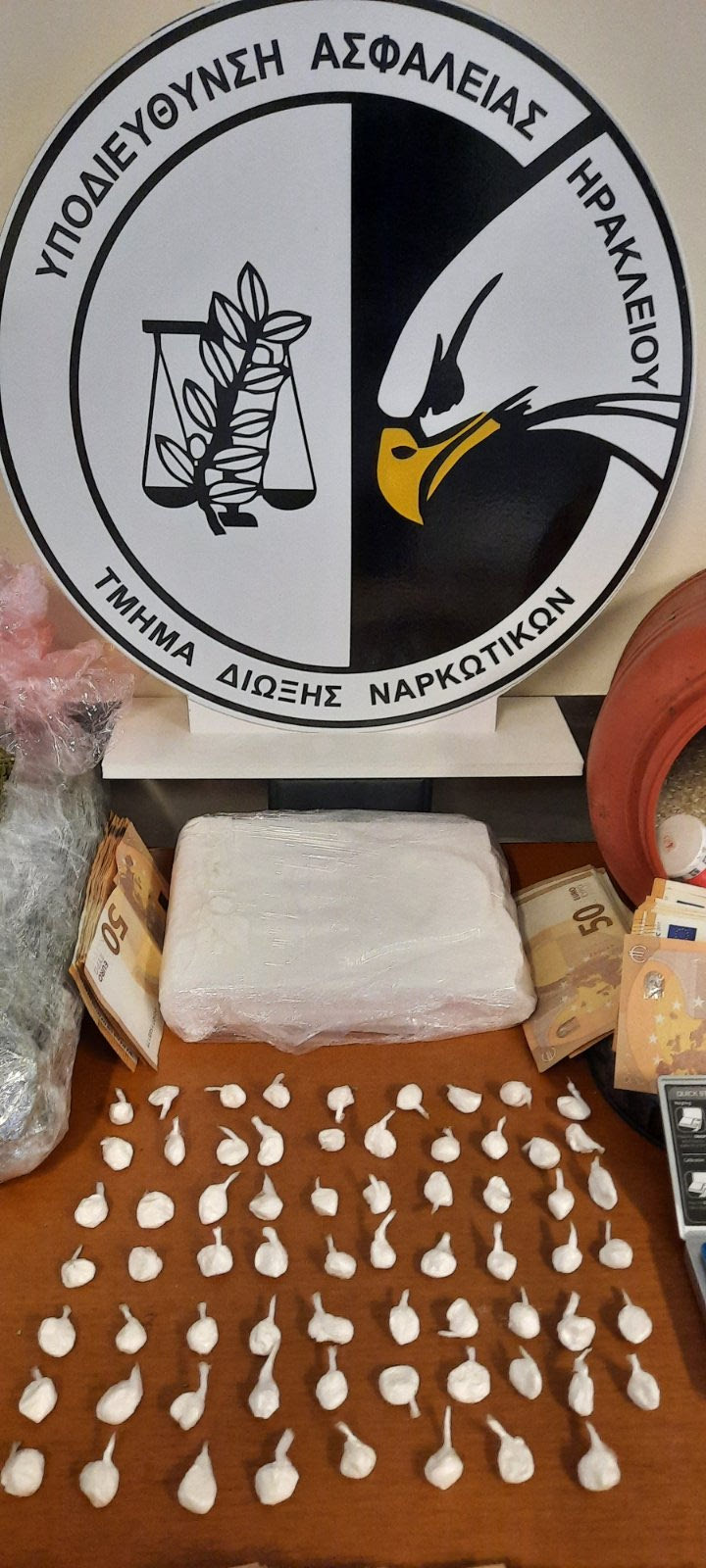 Έβγαλαν “λαβράκι” οι αστυνομικοί της Δίωξης ναρκωτικών Ηρακλείου