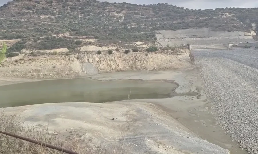 Φανερωμένη: Το… κλεμμένο νερό έφερε το φράγμα κάτω από τα όρια ασφαλείας