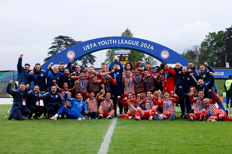 Θρίαμβος του Ολυμπιακού στον τελικό του Youth League της UEFA