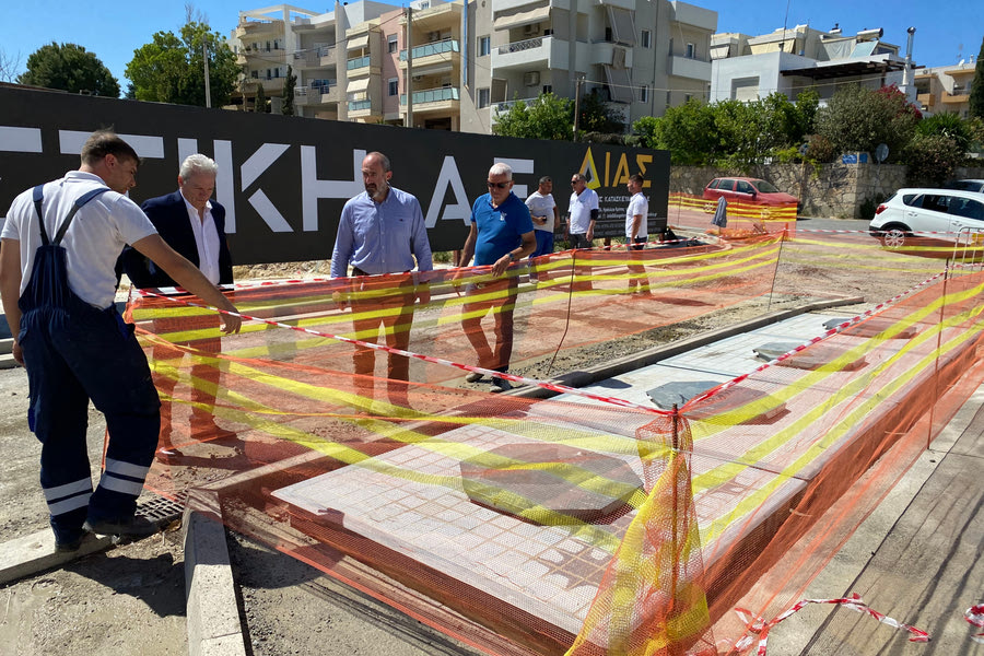 Πράσινο φως για την τοποθέτηση υπόγειων κάδων στο ιστορικό κέντρο του Ηρακλείου