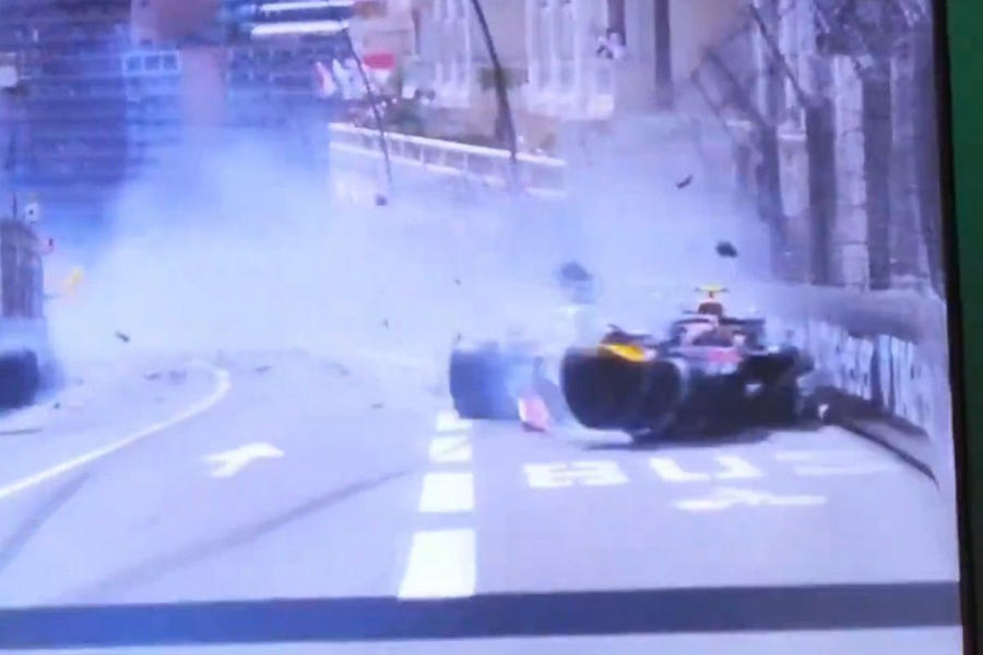 Formula 1: Τρομακτικό ατύχημα στην έναρξη του Γκραν Πρι του Μονακό