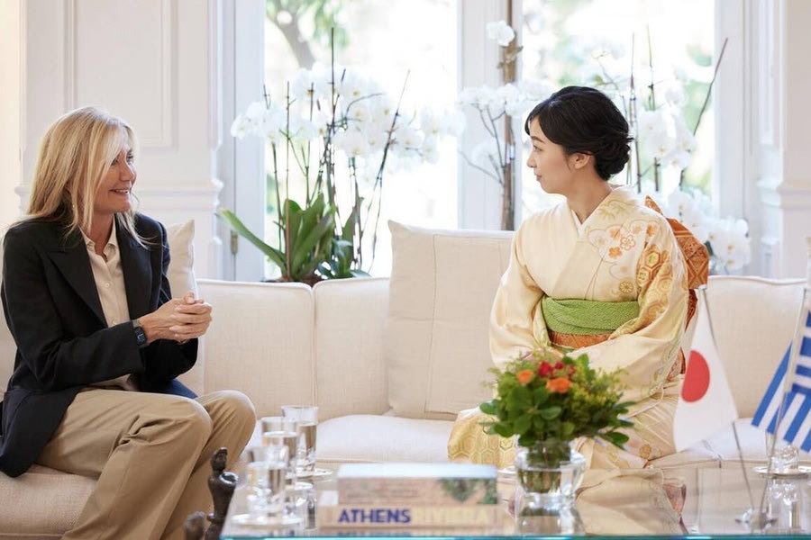 Πριγκίπισσα Κάκο της Ιαπωνίας: Το ξεχωριστό δώρο που έλαβε από τη Μαρέβα Μητσοτάκη