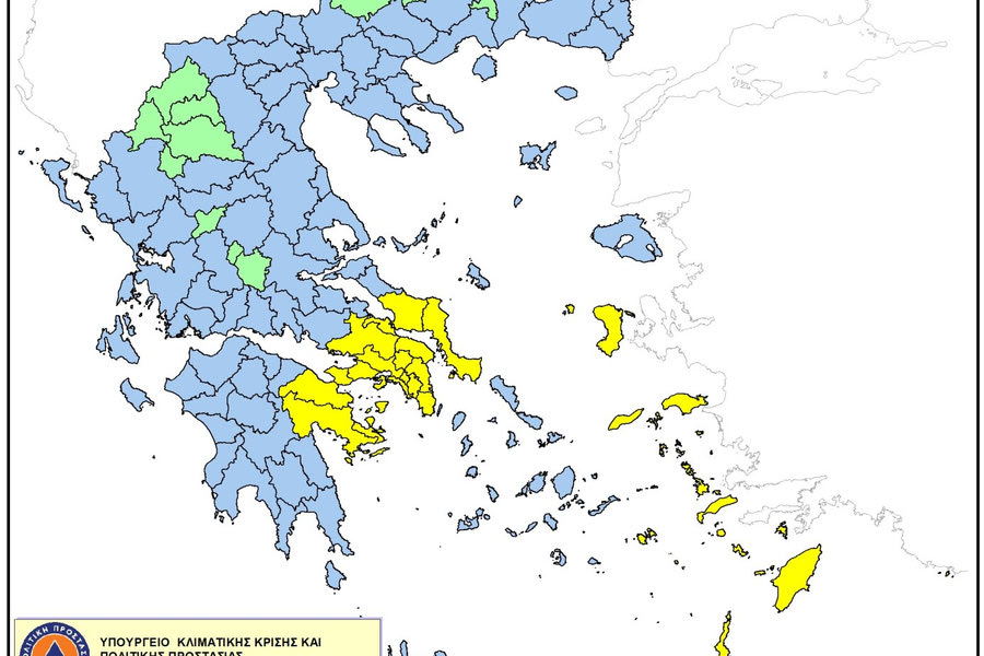 Υψηλός ο κίνδυνος πυρκαγιάς στην Ανατολική Κρήτη