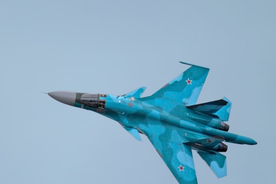 Βομβαρδιστικό Su-34 της Ρωσίας συνετρίβη στον Καύκασο