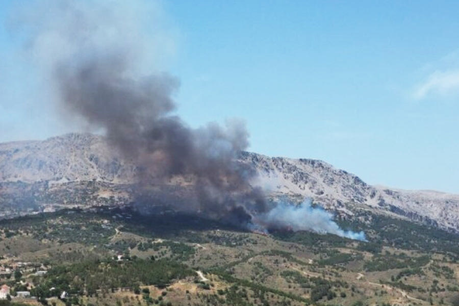 Φωτιά στη Χίο – Εστάλη 112, σηκώθηκαν και εναέρια μέσα