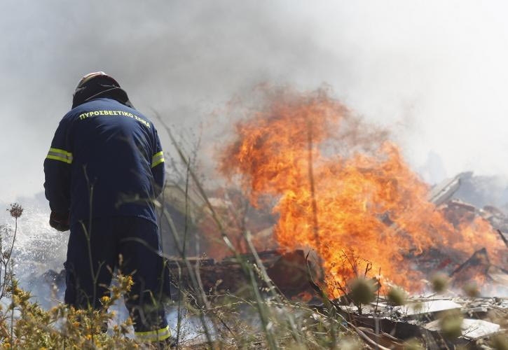 Πολύ υψηλός κίνδυνος πυρκαγιάς στην Κρήτη