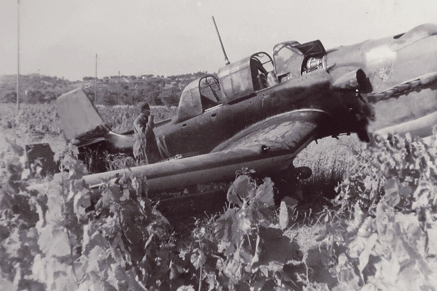 Κρήτη, Μάιος-Ιούνιος 1941. Γερμανικό Ju 87 Stuka
