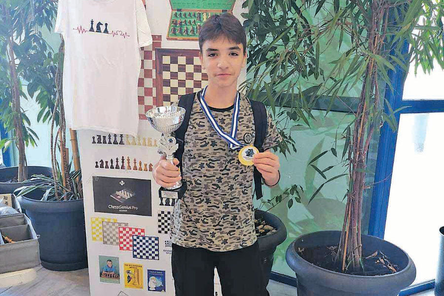 Σκάκι: Πρωταθλητής Ελλάδας ο Κάσσιος του ΟΦΗ