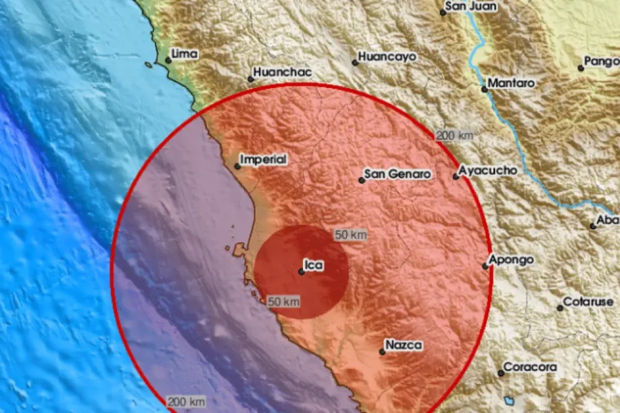 Σεισμός 7,2 Ρίχτερ στο Περού – Προειδοποίηση για τσουνάμι