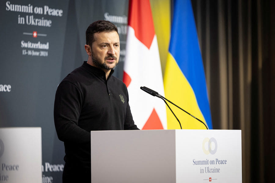Πόλεμος στην Ουκρανία: Ο Ζελένσκι ελπίζει σε μια «δίκαιη ειρήνη το ταχύτερο δυνατόν»