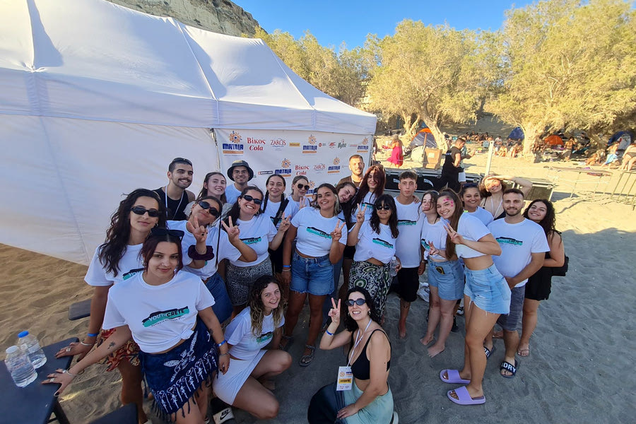 Έριξε αυλαία το Matala Beach Festival 2024 με τη συμβολή του Youth Crete