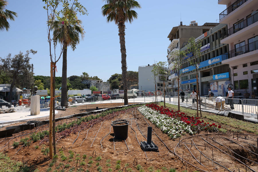 Τα έργα στην Πλατεία Ελευθερίας και η αναβάθμιση της αισθητικής