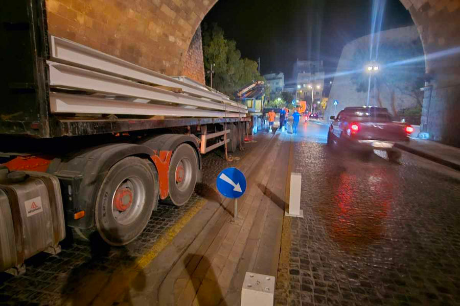 Ξεκίνησαν οι νυχτερινές εργασίες στη Χανιώπορτα – ποιοι δρόμοι θα παραμείνουν κλειστοί