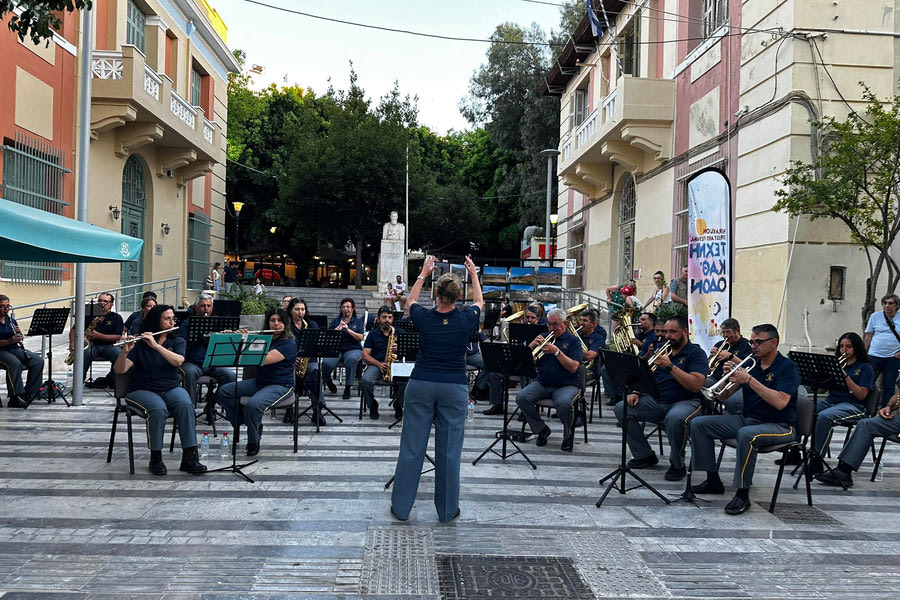 Στο κιόσκι του Καράβολα η Φιλαρμονική Ορχήστρα Δήμου Ηρακλείου