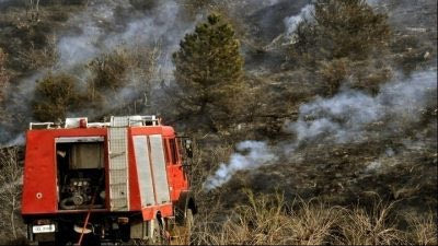 Φωτιά στη Μαγνησία – Μεγάλη κινητοποίηση της Πυροσβεστικής