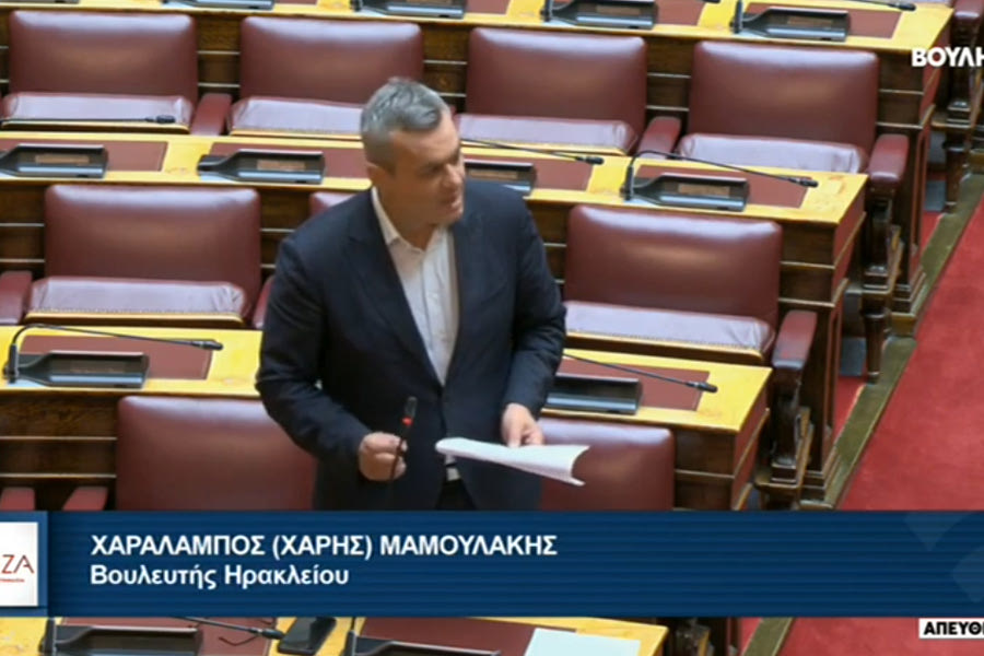 Χ. Μαμουλάκης για «Νίκος Καζαντζάκης»: «Δεν αναγνωρίζει ιδιοκτησία του Δήμου Ηρακλείου το Υπουργείο Υποδομών & Μεταφορών»