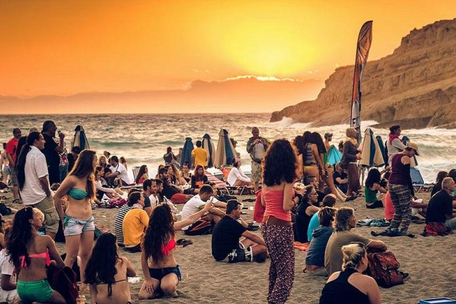 To Youth Crete της Περιφέρειας Κρήτης στην διοργάνωση του Matala Beach Festival 2024