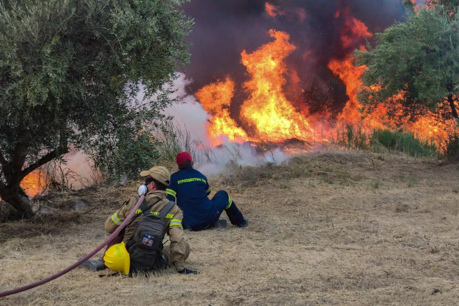 Πολύ υψηλός κίνδυνος πυρκαγιάς και την Πέμπτη για τέσσερις Περιφέρειες – Ο χάρτης πρόβλεψης