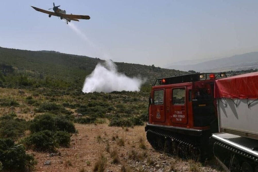 Οριοθετήθηκε η φωτιά στα Άνω Άκρια – αποτεφρώθηκαν 157 στρέμματα