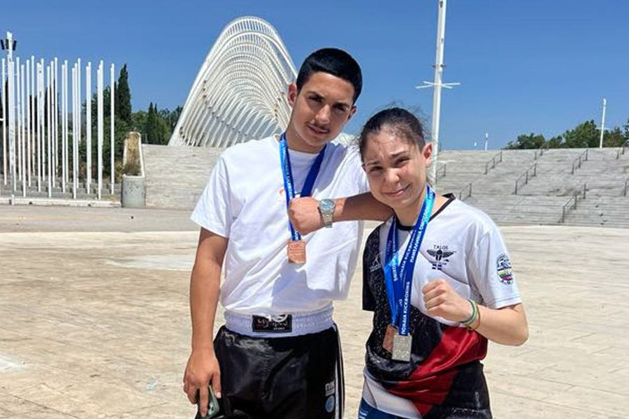 Πανελλήνιο πρωτάθλημα Kickboxing : Μετάλλια για τα αδέρφια Χρυσουλάκη