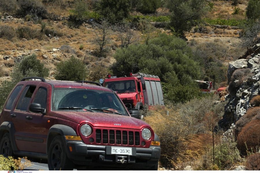 Ρέθυμνο: Ευχαριστίες του δημάρχου Αμαρίου σε πυροσβέστες και αστυνομικούς που επιχείρησαν στη μεγάλη φωτιά