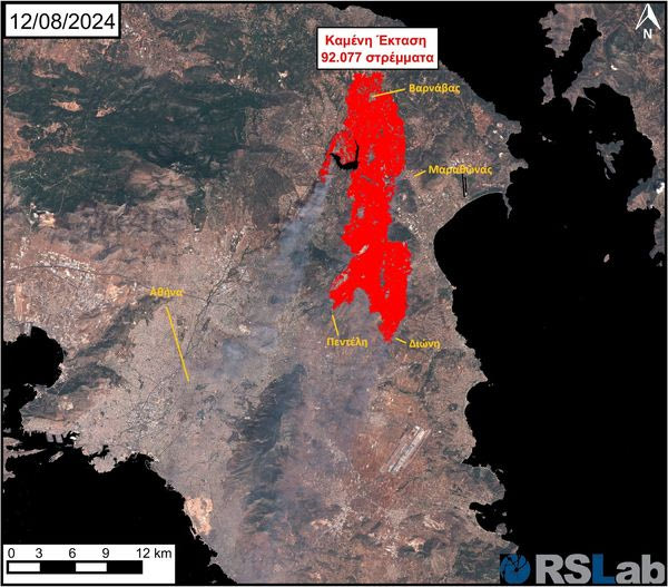 Έγιναν στάχτη 92.000 στρέμματα