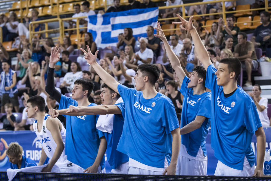 Δεύτερη νίκη για την Εθνική Παίδων στο Ευρωμπάσκετ του Ηρακλείου