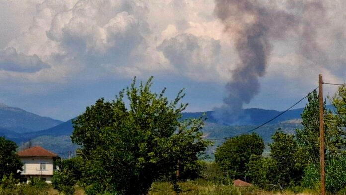 Μικρής έκτασης φωτιές από κεραυνό σε Γορτυνία και Αρκαδία