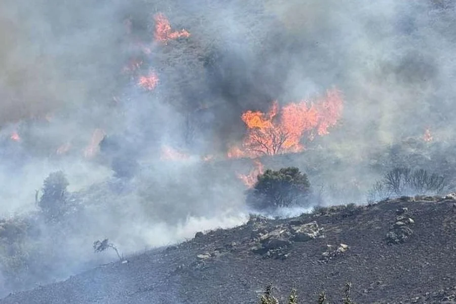 Απίστευτη η καταστροφή στο Αμάρι- 10 χιλιάδες στρέμματα έγιναν στάχτη από τις φλόγες