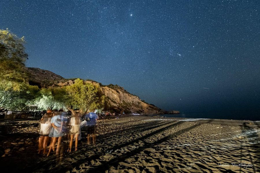 Ο νυχτερινός ουρανός σ΄όλο του το μεγαλείο στη Σούγια