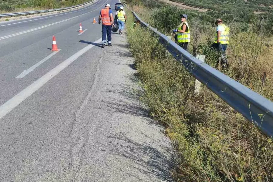 Δήμος Μινώα Πεδιάδας: Συνεχίζεται η καθαριότητα των περιφερειακών δρόμων