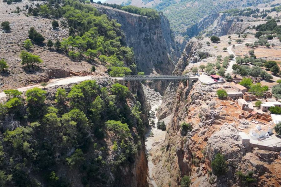 Europe’s Second Highest Bridge is in Chania, Standing 138 Meters Tall